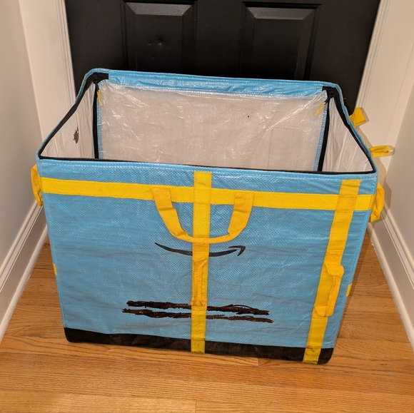 Giant zippered tote bag, xl storage bag - Picture 5 of 9